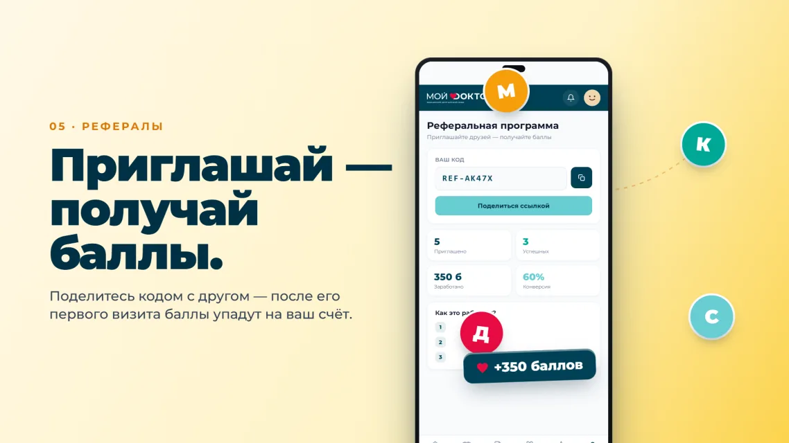 Referrals, wide